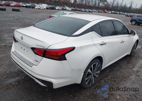 2020 Nissan Altima Platinum Intelligent Awd из США, поврежденный, VIN 1N4BL4FW3LC282341